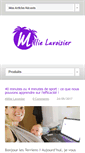 Mobile Screenshot of millielavoisier.com